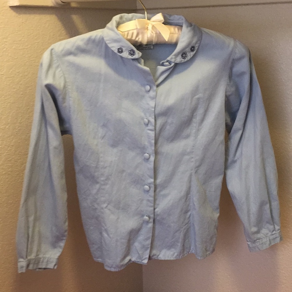 JACADI | button down shirt Girls size 10